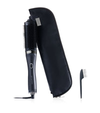 Thumbnail for ghd duet blowdry hair dryer brush in black with case